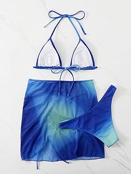 2色展開 3piece Skirt Swimsuit 3 Pieces Swimsuit with Skirt Sexy Push Up Swimsuits Women